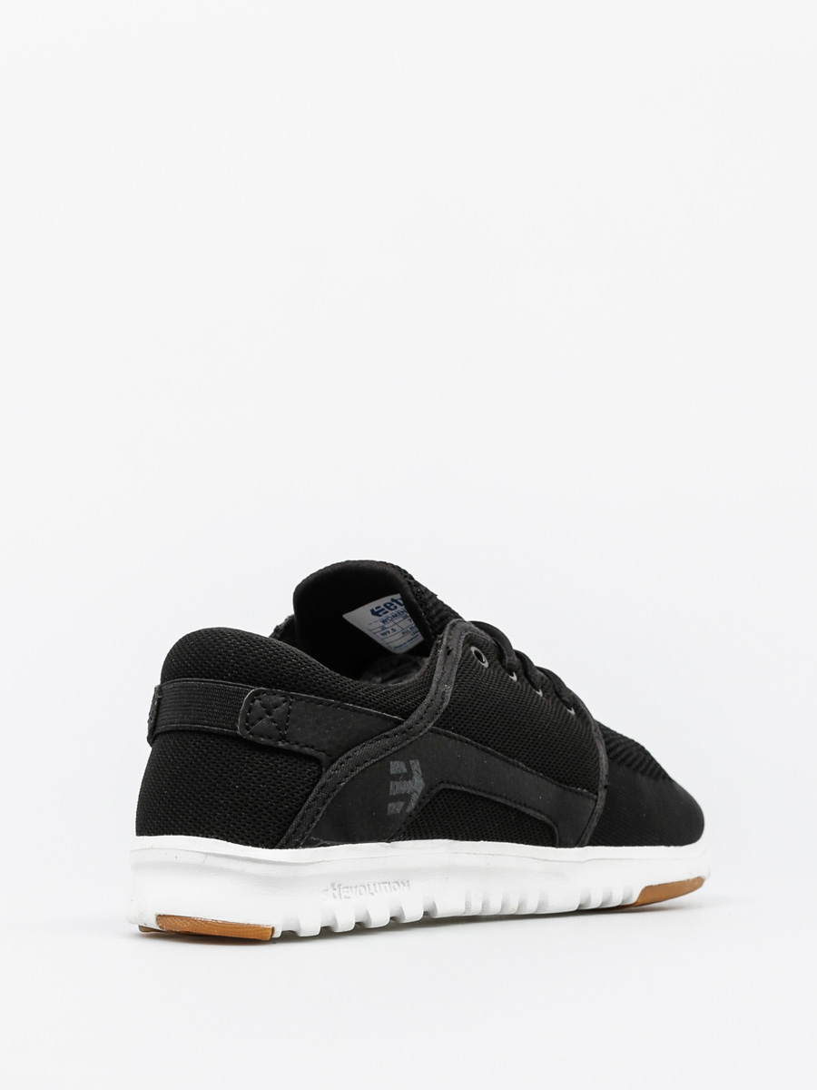 Etnies Boty Scout YB Wmn (black/white/gum)
