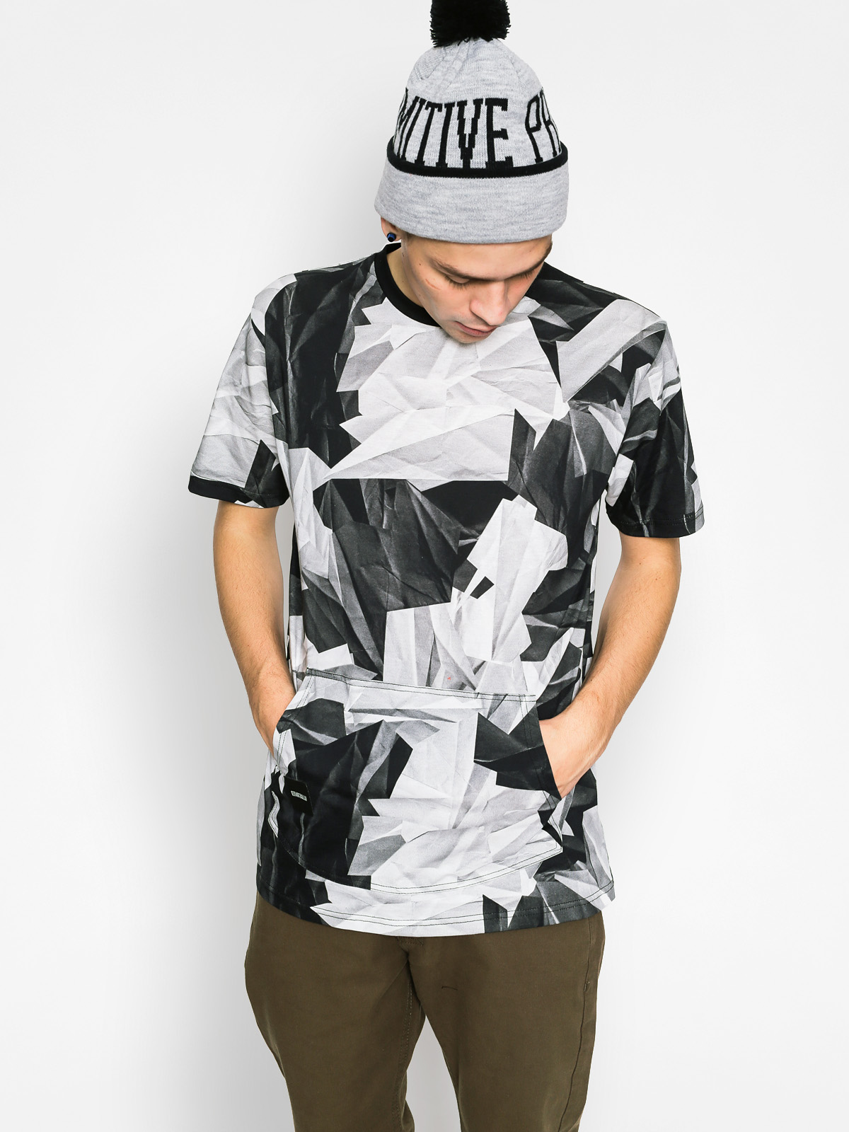 Backyard Cartel Tričko Paper (camo)