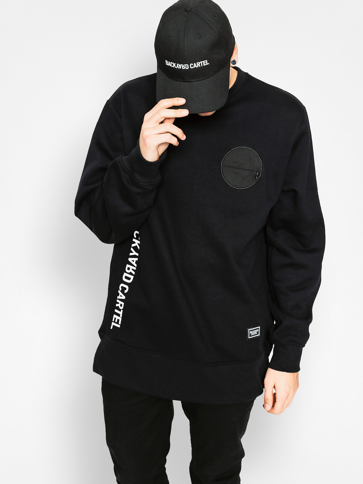 Backyard Cartel Mikina Side (black)