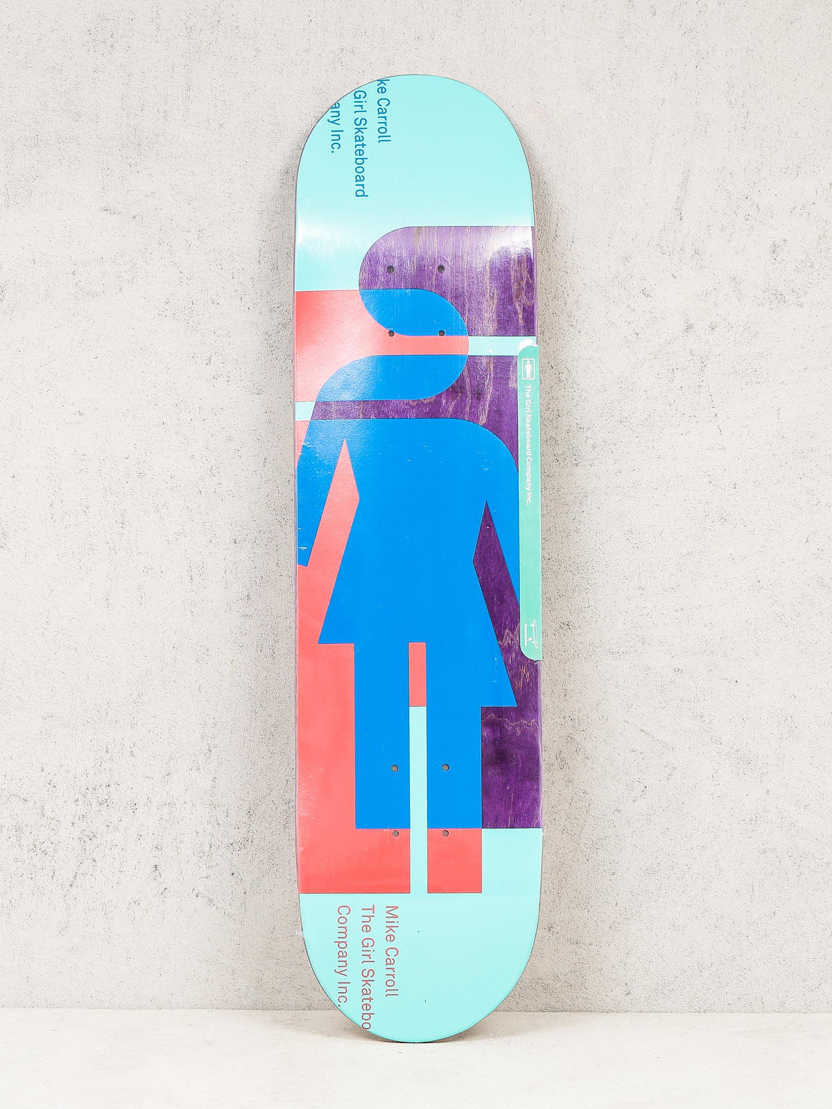 Girl Skateboard Deska Hardcourt Mike Carroll (blue/mint)