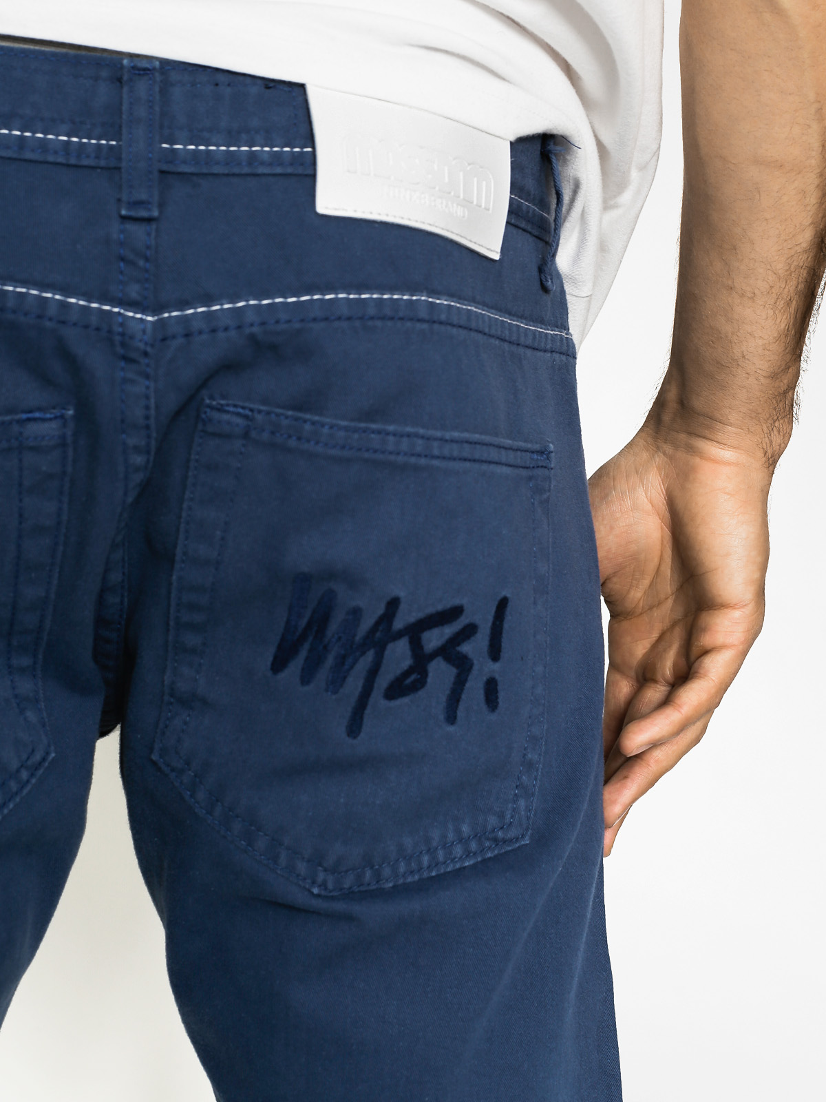 Kalhoty MassDnm Jogger Signature (navy)