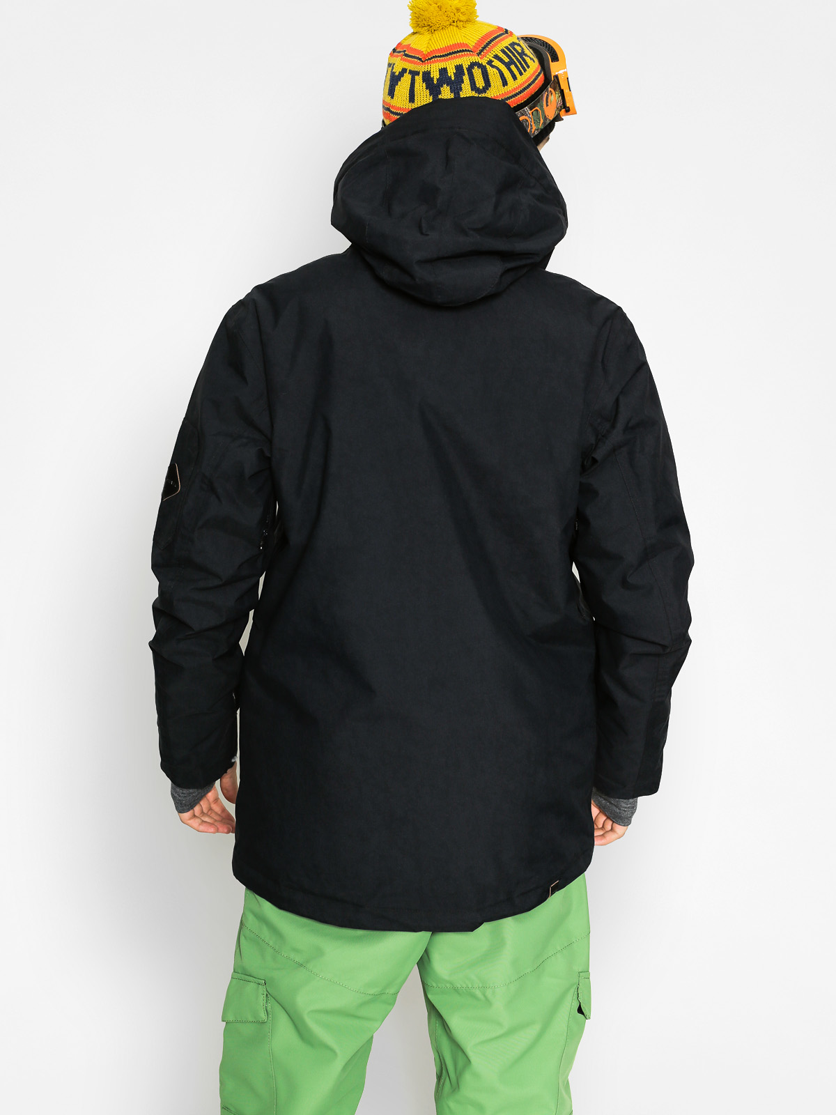 Pánská Quiksilver Snowboardová bunda Dark Stormy (black)