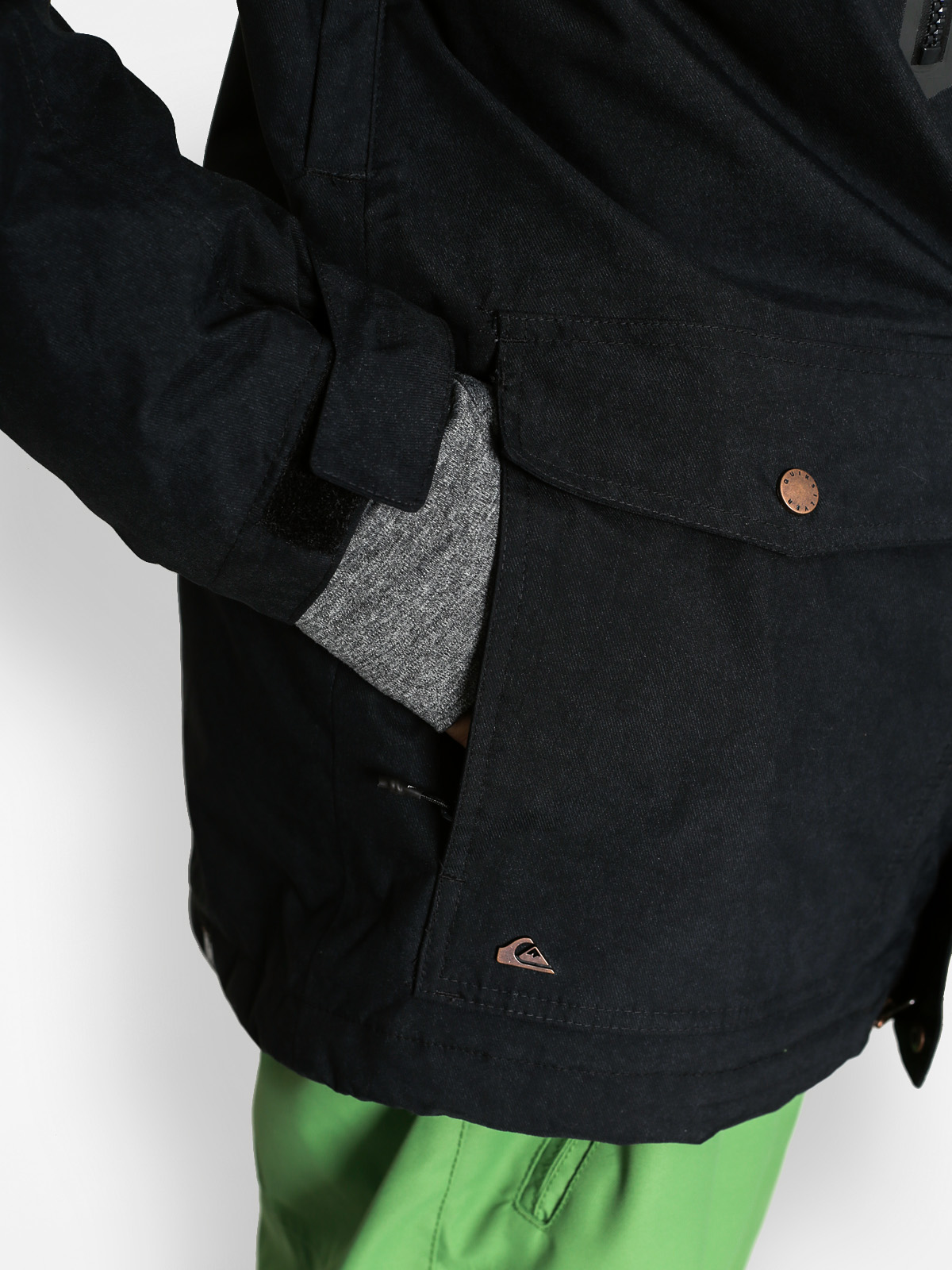 Pánská Quiksilver Snowboardová bunda Dark Stormy (black)