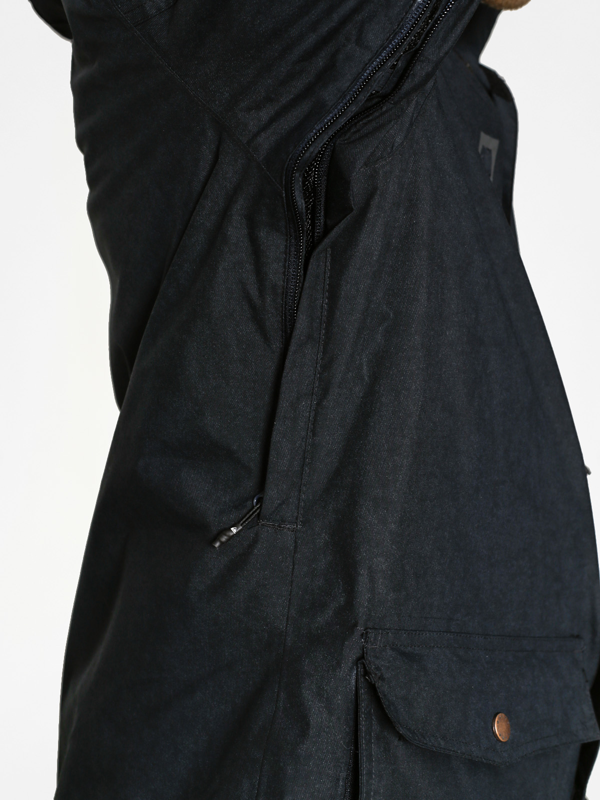 Pánská Quiksilver Snowboardová bunda Dark Stormy (black)