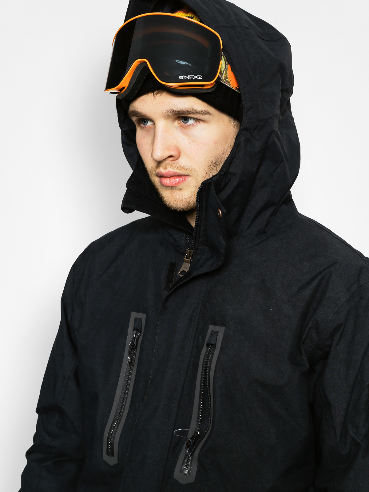 Pánská Quiksilver Snowboardová bunda Dark Stormy (black)