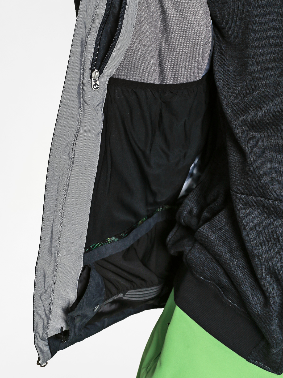 Pánská Quiksilver Snowboardová bunda Dark Stormy (black)