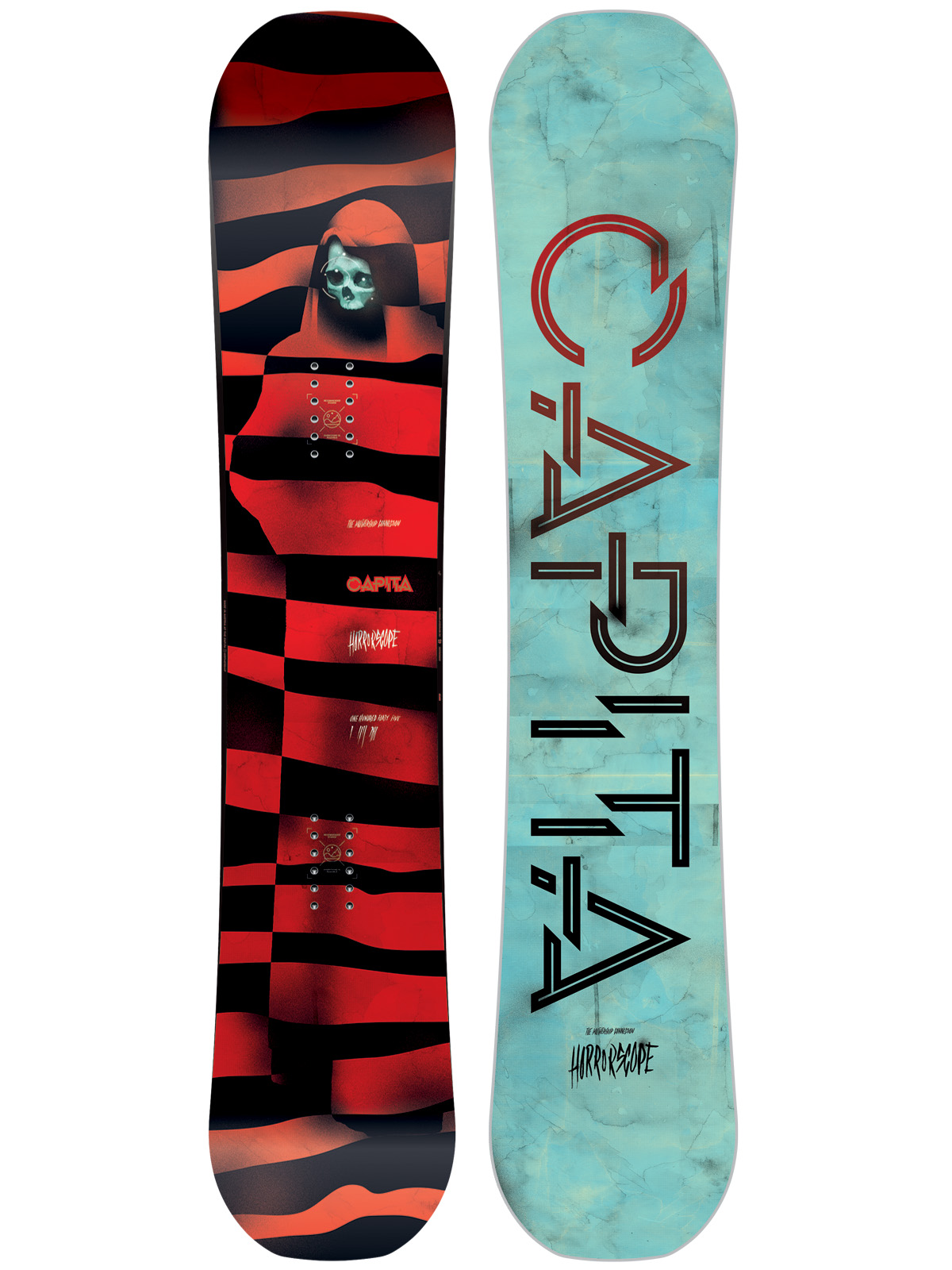 Pánská Snowboard Capita Horrorscope (teal black/black red)