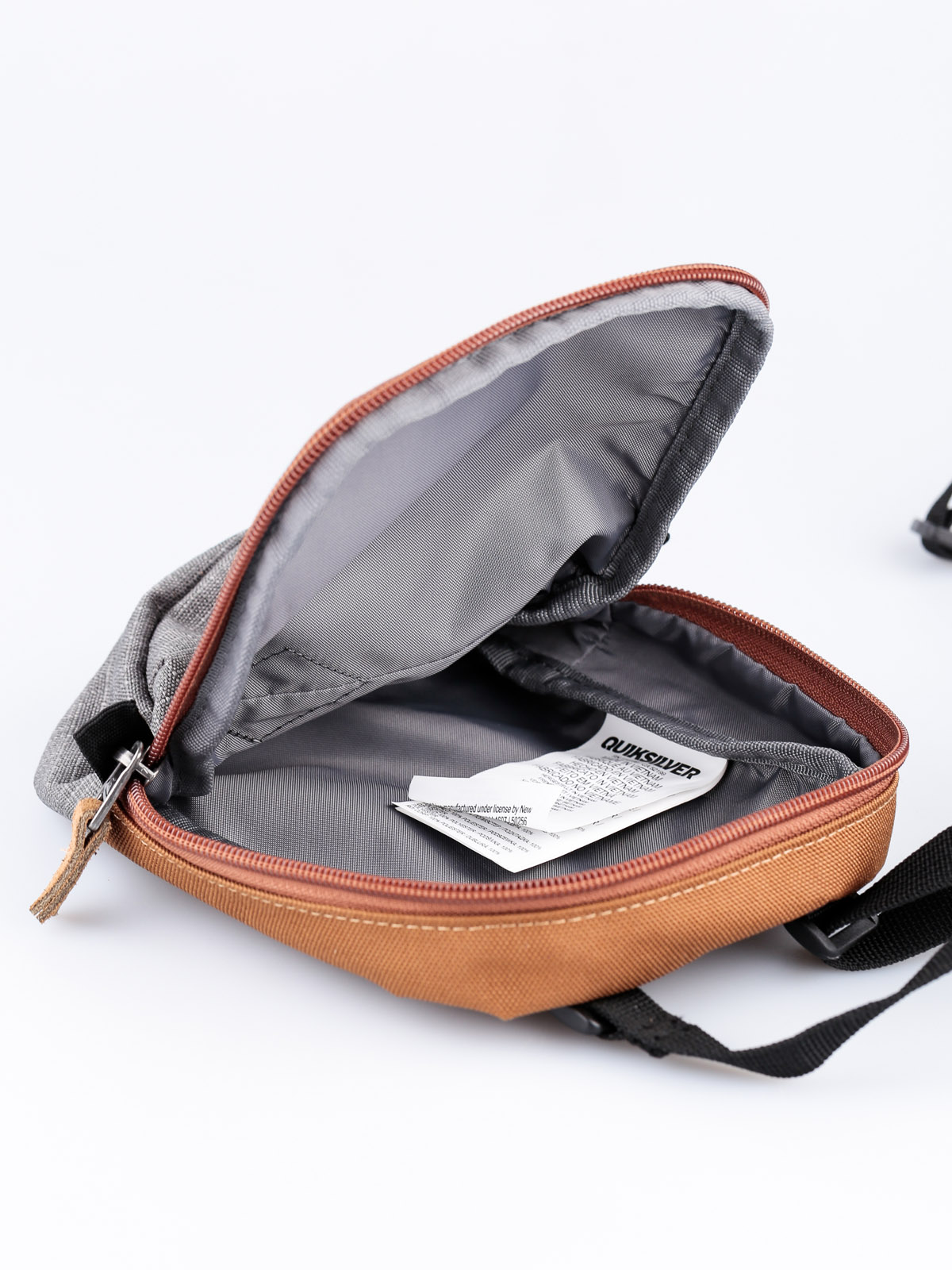 Taška Quiksilver Black Dies (charcoal/brown)