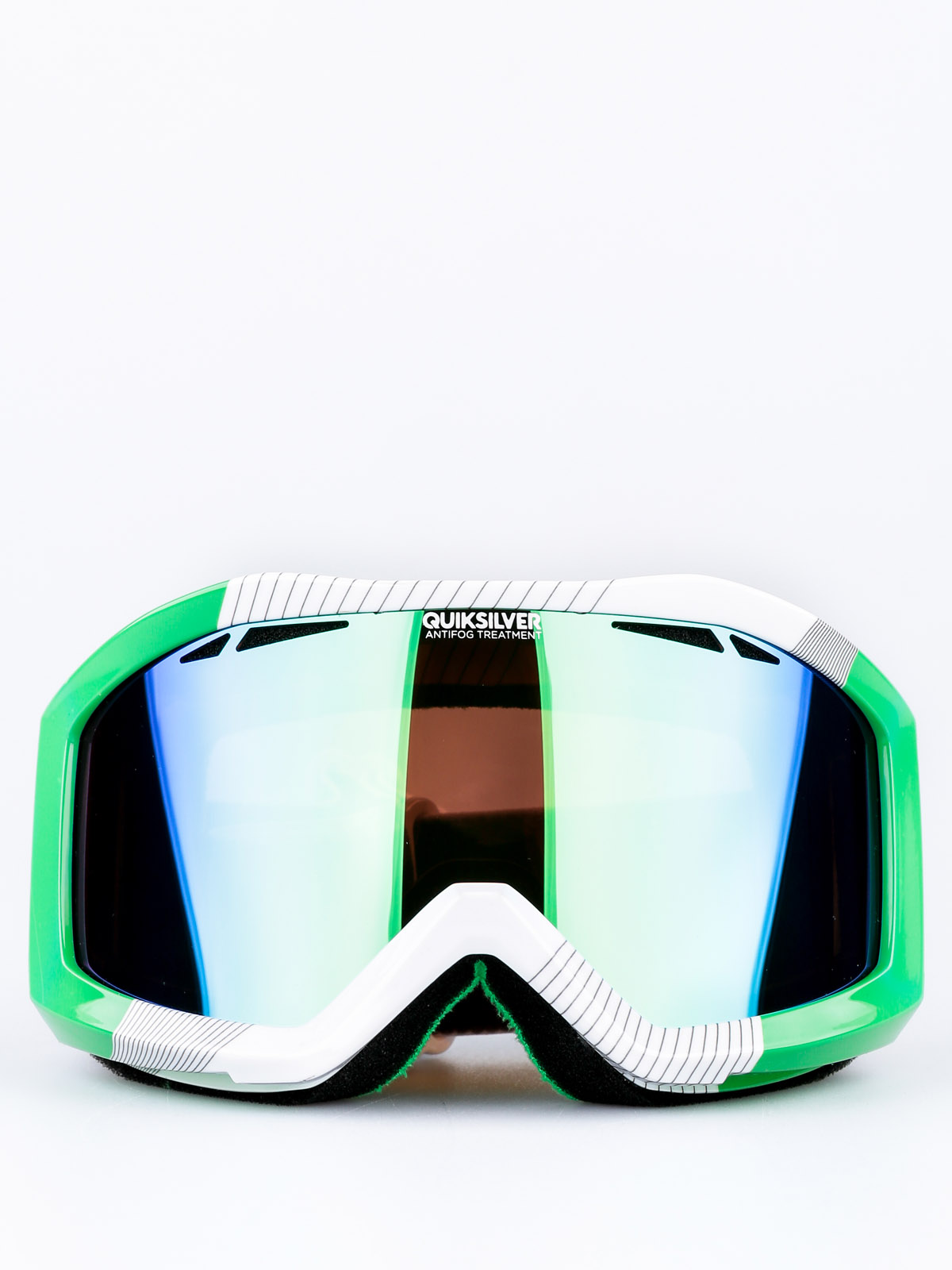 Brýle na snowboard Quiksilver Fenom (green flash/amber rose green)