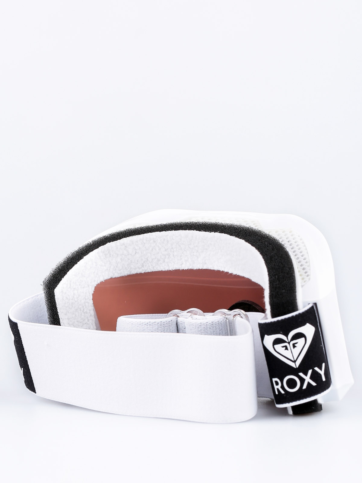 Brýle na snowboard Roxy Sunset Wmn (white/amber rose silver mirror)