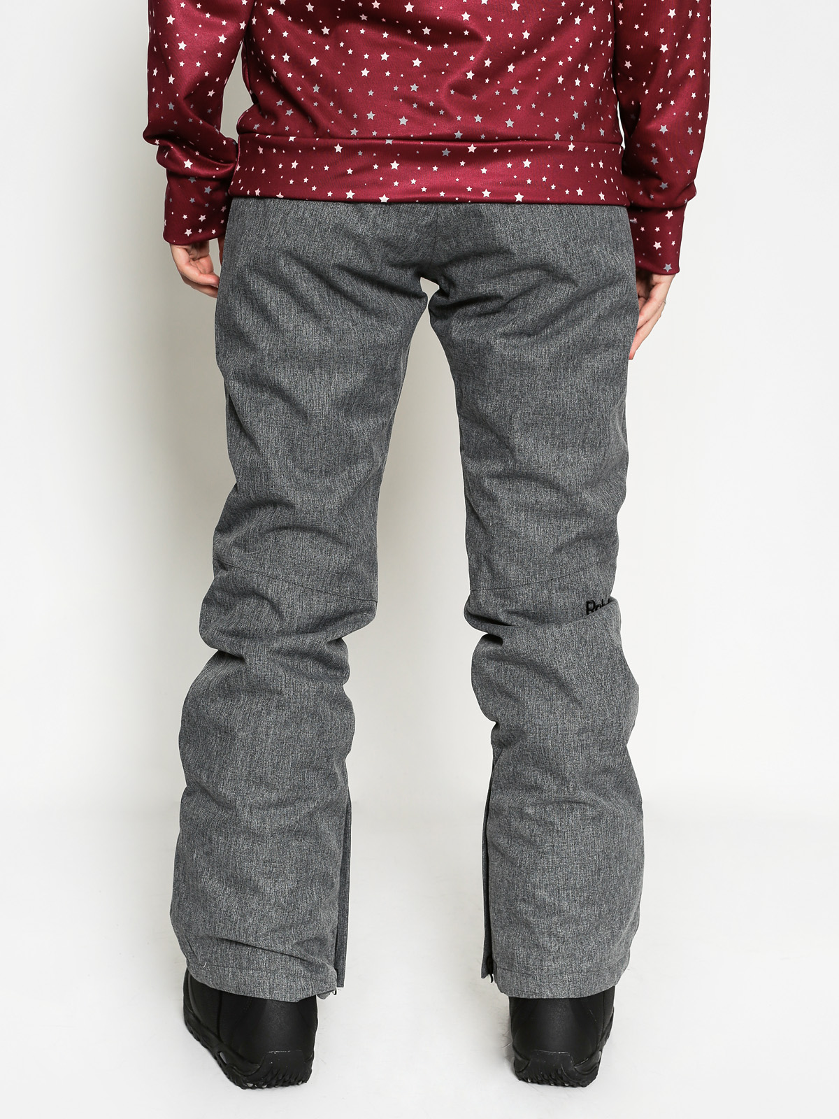 Dámské Snowboardové kalhoty  Rehall Fee (grey melange)