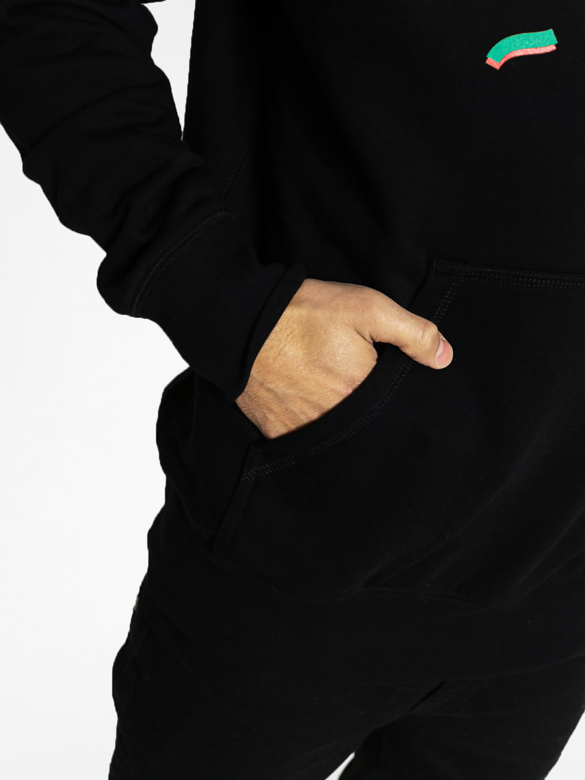 Mikina s kapucí Prosto Giani HD (black)