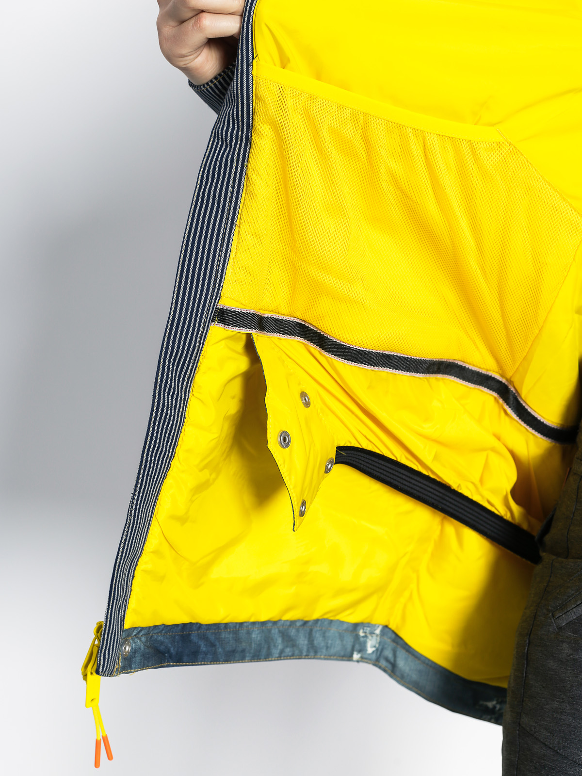 Dámská Burton Snowboardová bunda Lamb Riff Parka (denim print)