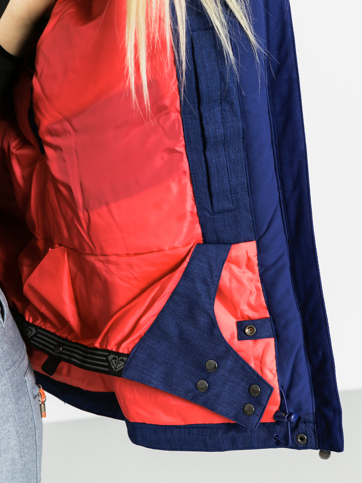 Dámská Roxy Snowboardová bunda Rx Jetty Block (navy)