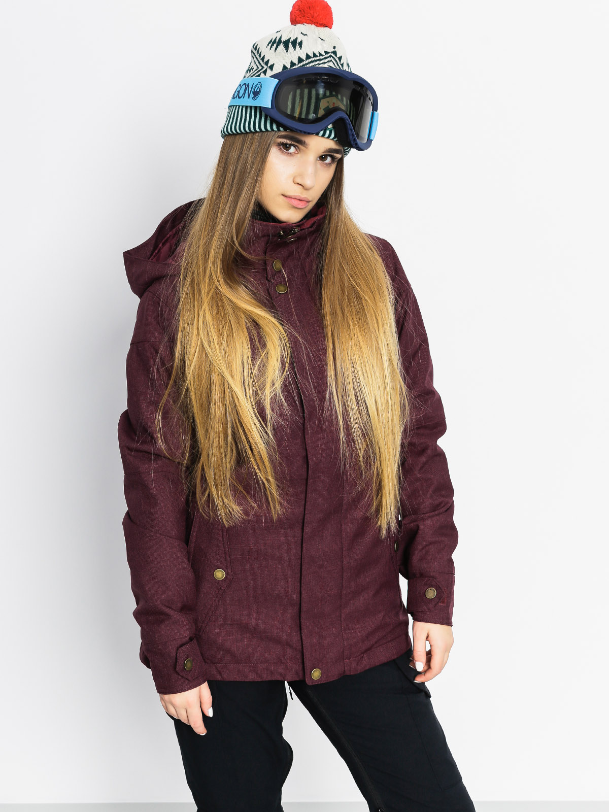 Dámská Snowboardová bundaBurton  Jet Set (sangria)