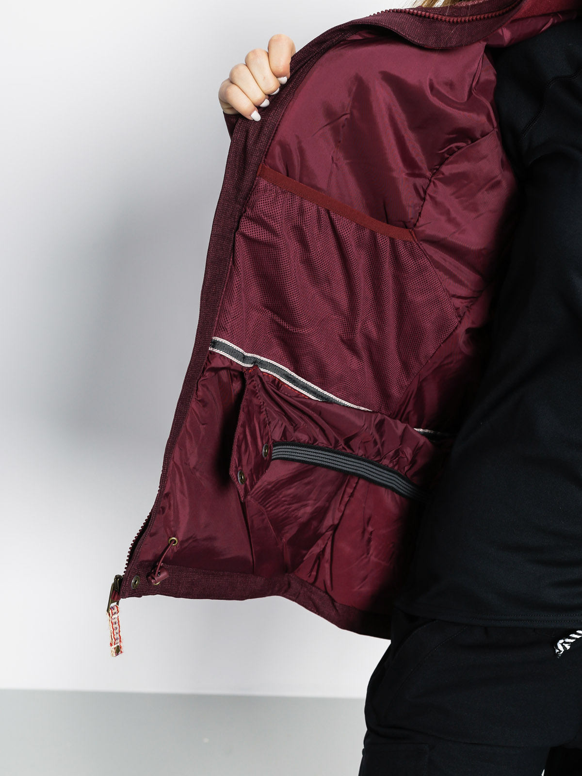 Dámská Snowboardová bundaBurton  Jet Set (sangria)