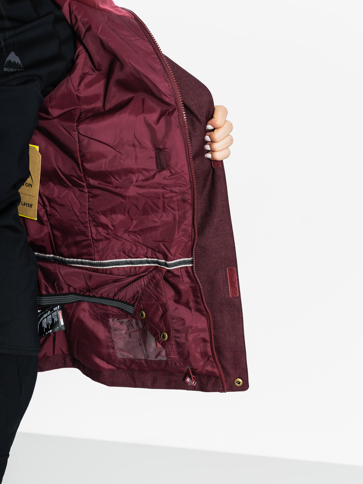 Dámská Snowboardová bundaBurton  Jet Set (sangria)