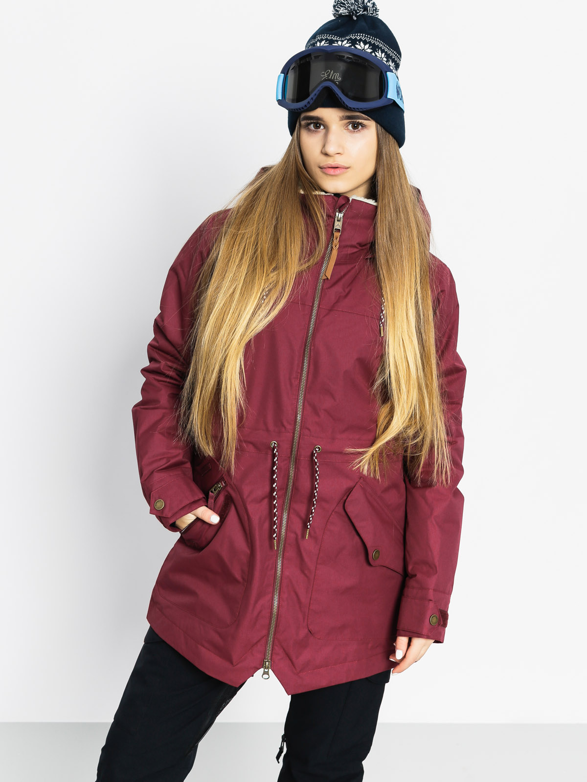 Dámská Snowboardová bunda Burton Prowess (sangria)