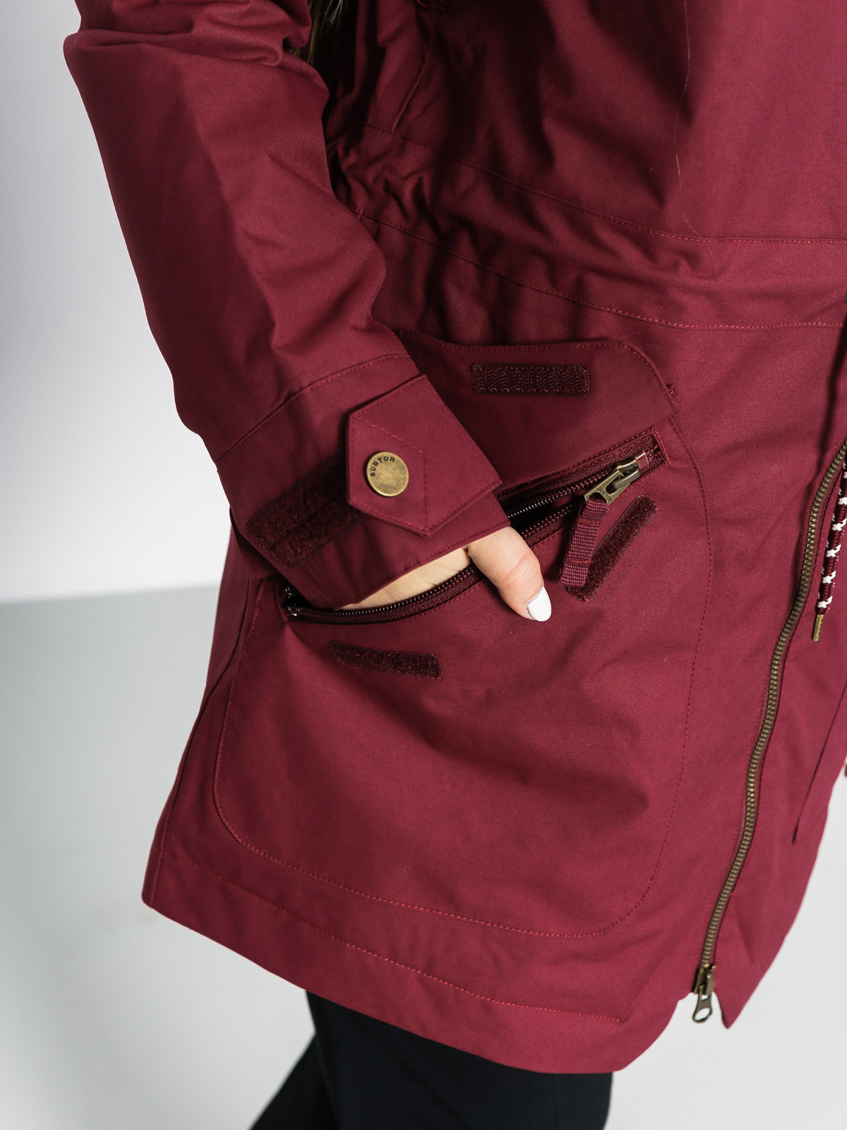 Dámská Snowboardová bunda Burton Prowess (sangria)