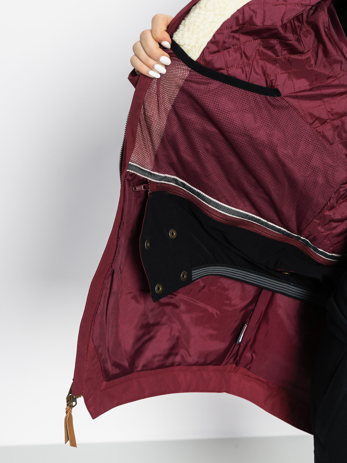 Dámská Snowboardová bunda Burton Prowess (sangria)