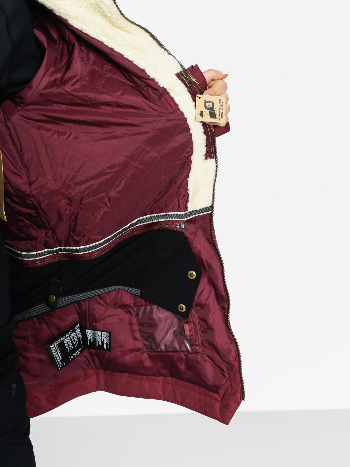 Dámská Snowboardová bunda Burton Prowess (sangria)