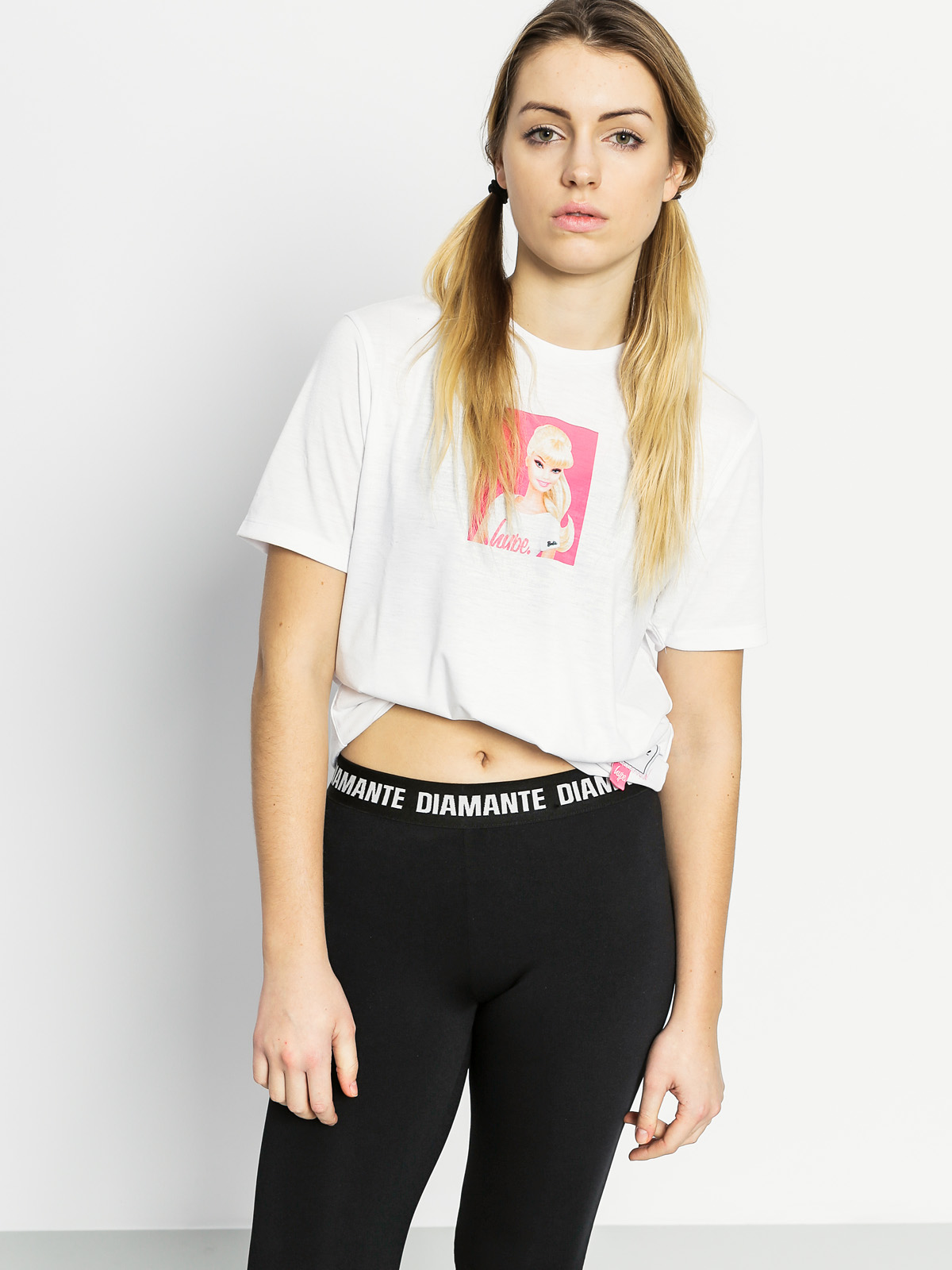 Hype Tričko Barbie Portrait Wmn (white)