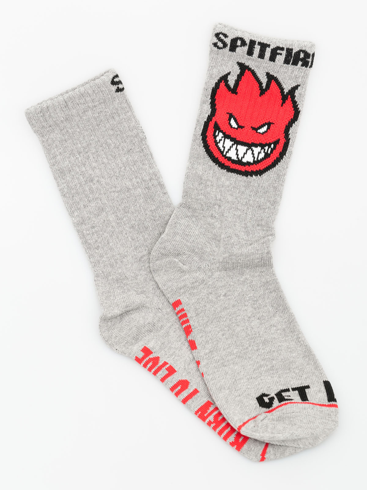 Spitfire Ponožky Bighead Fill (athletic heather)