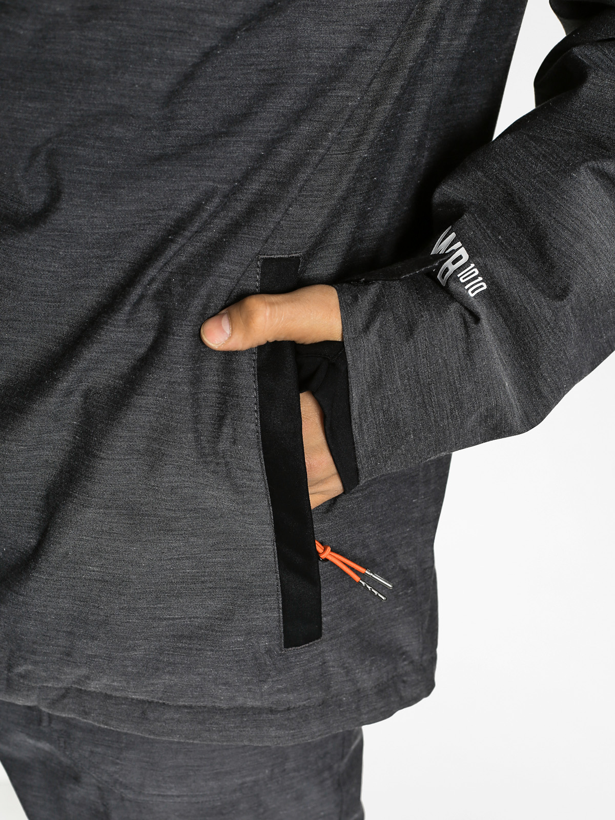 Pánská Westbeach Snowboardová bunda Fidelity (charcoal marl)