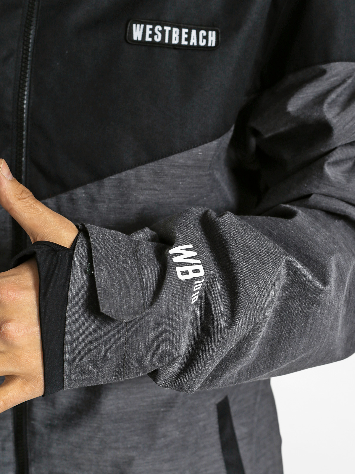 Pánská Westbeach Snowboardová bunda Fidelity (charcoal marl)