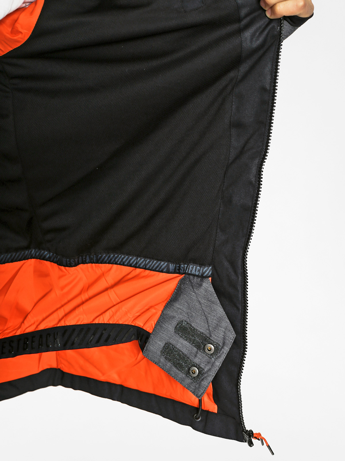 Pánská Westbeach Snowboardová bunda Fidelity (charcoal marl)