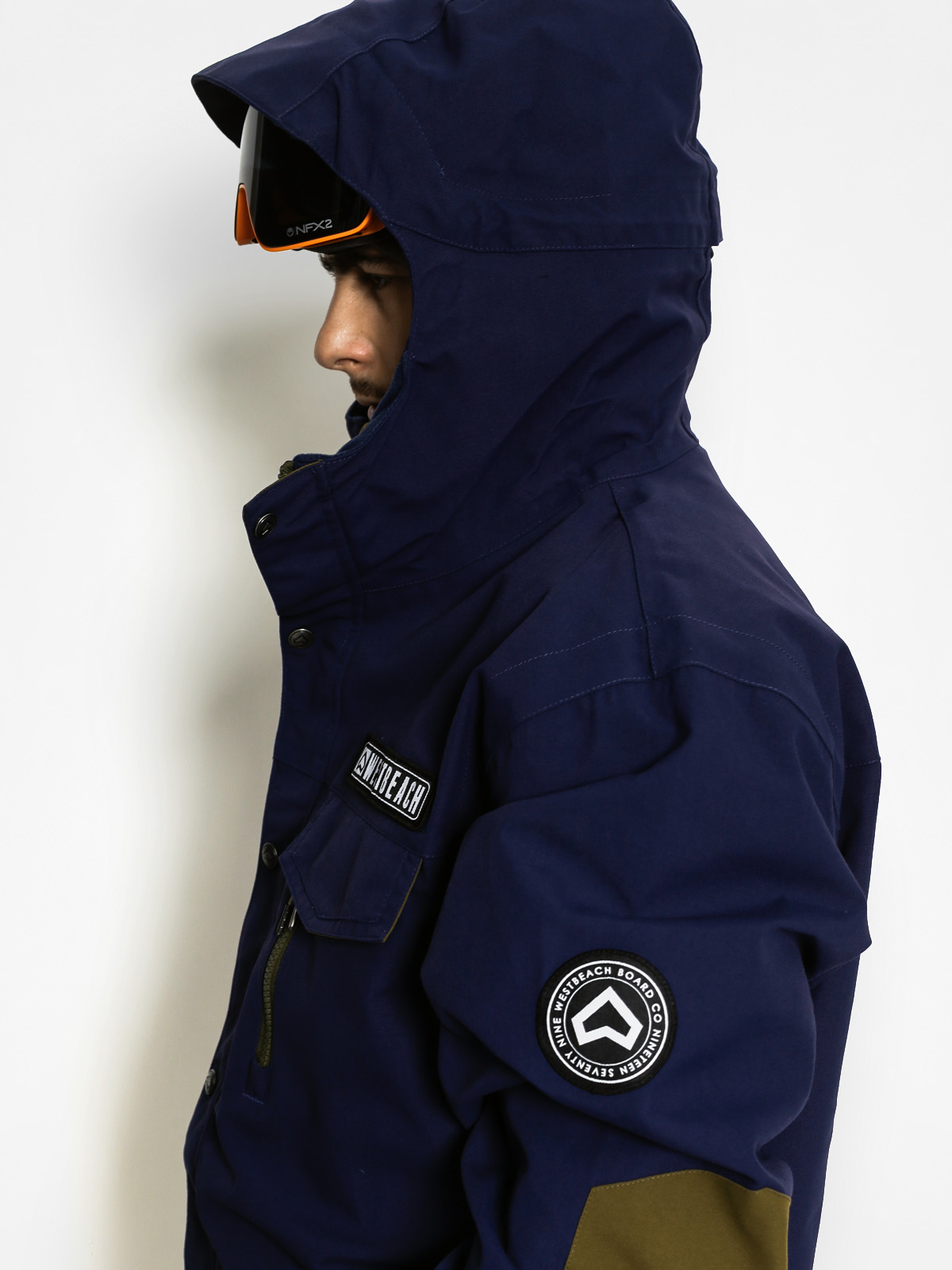 Pánská Westbeach Snowboardová bunda Cook (marine)