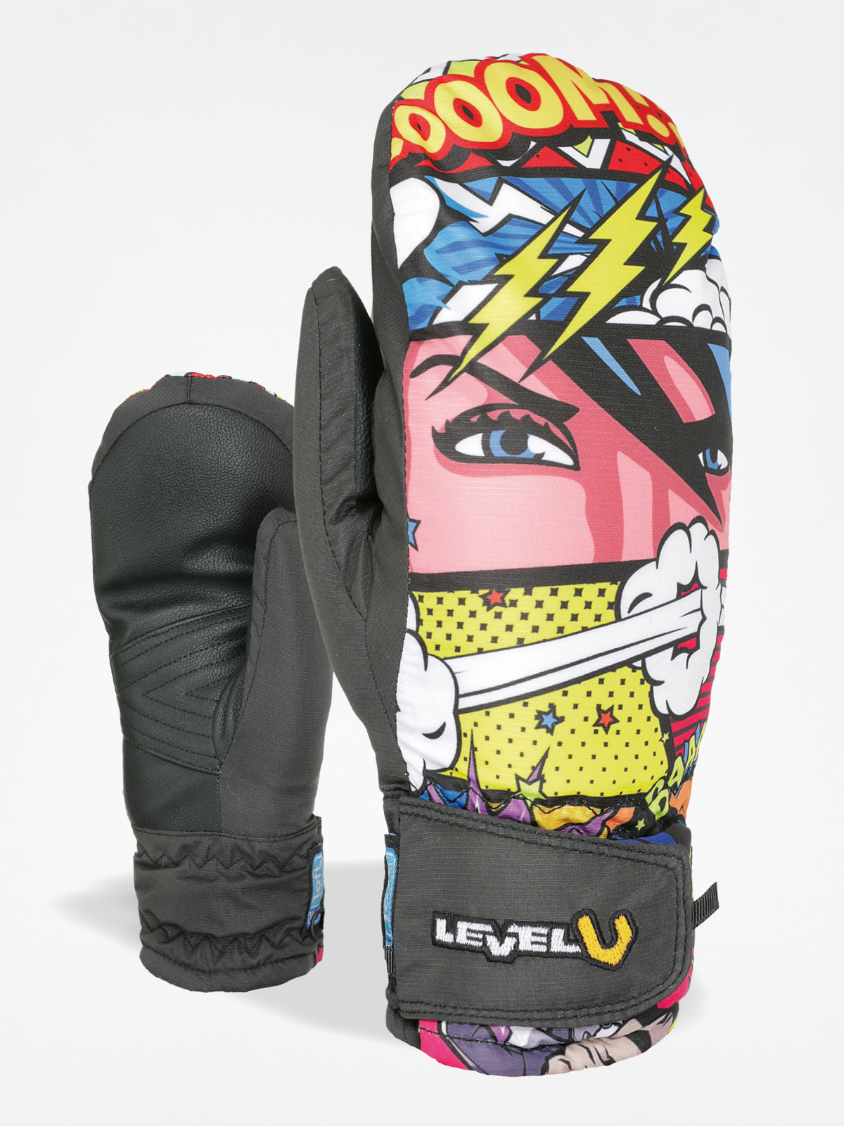 Dětské rukavice Level Juke Jr Mitt (logos)