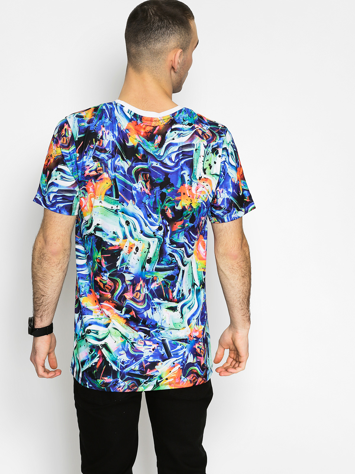 Tričko Hype Light Stroke Aop (multi)