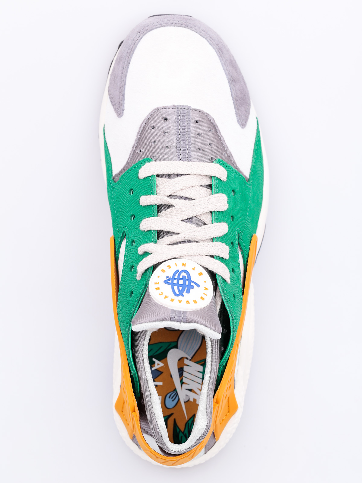Nike Boty Air Huarache Run Se (pine green/gold leaf)