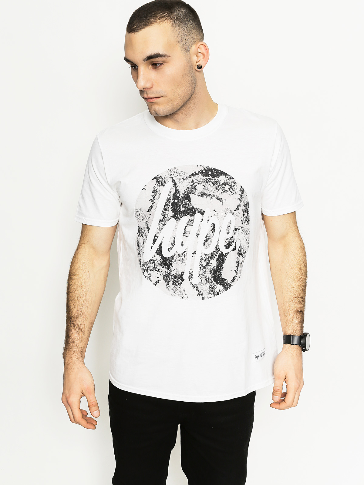 Hype Tričko Mono Sands Circle (white)