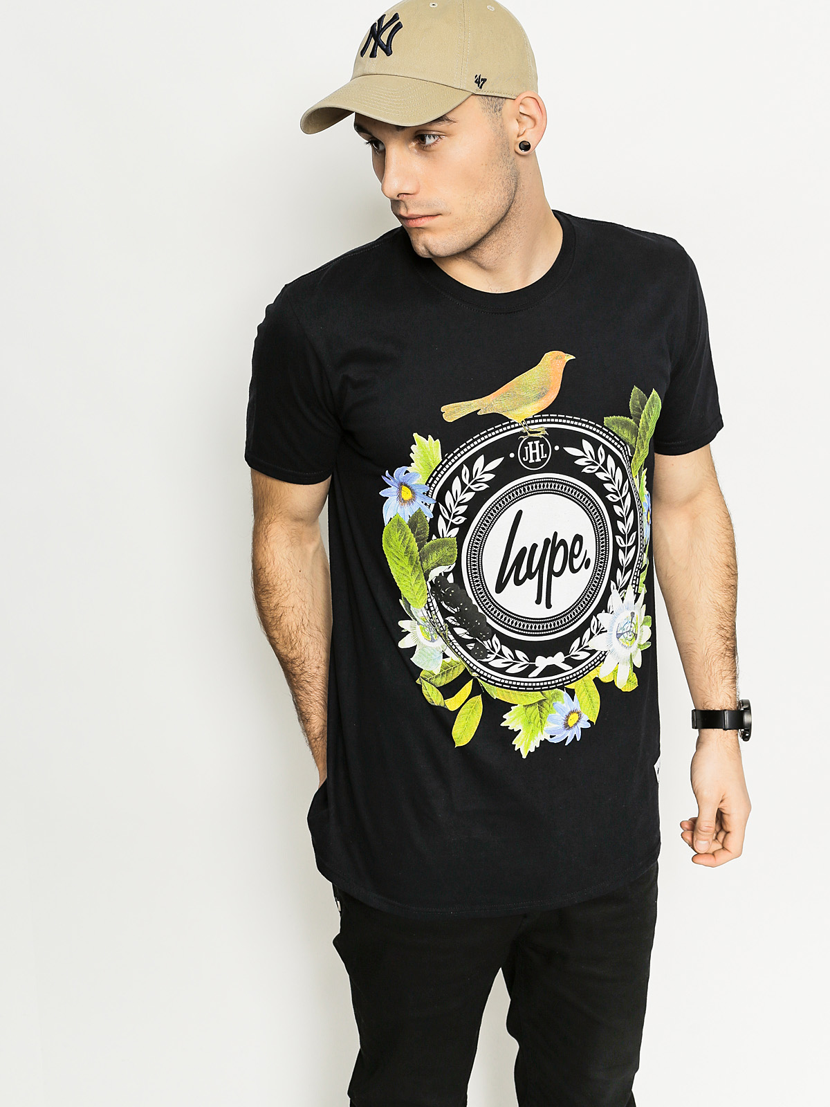 Hype Tričko Garden Reef (black)