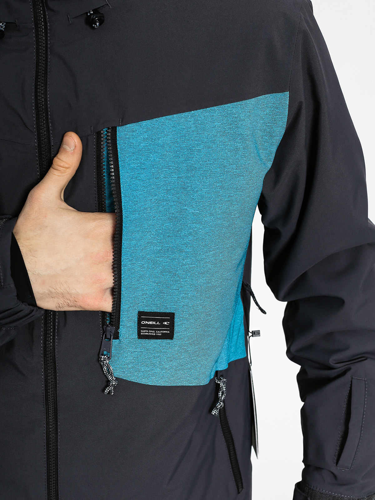 Pánská Snowboardová bunda O'Neill Cue (granite)