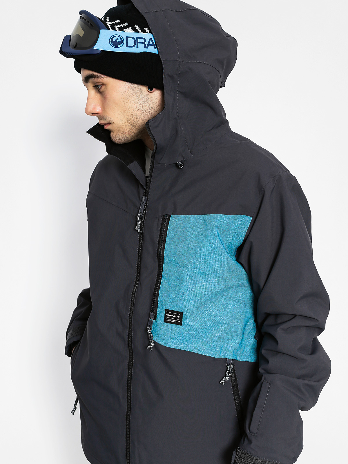 Pánská Snowboardová bunda O'Neill Cue (granite)