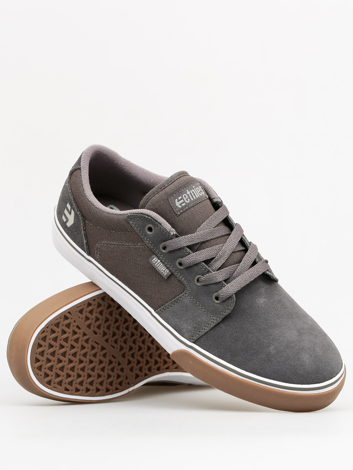 Boty Etnies Barge LS (grey/white/gum)