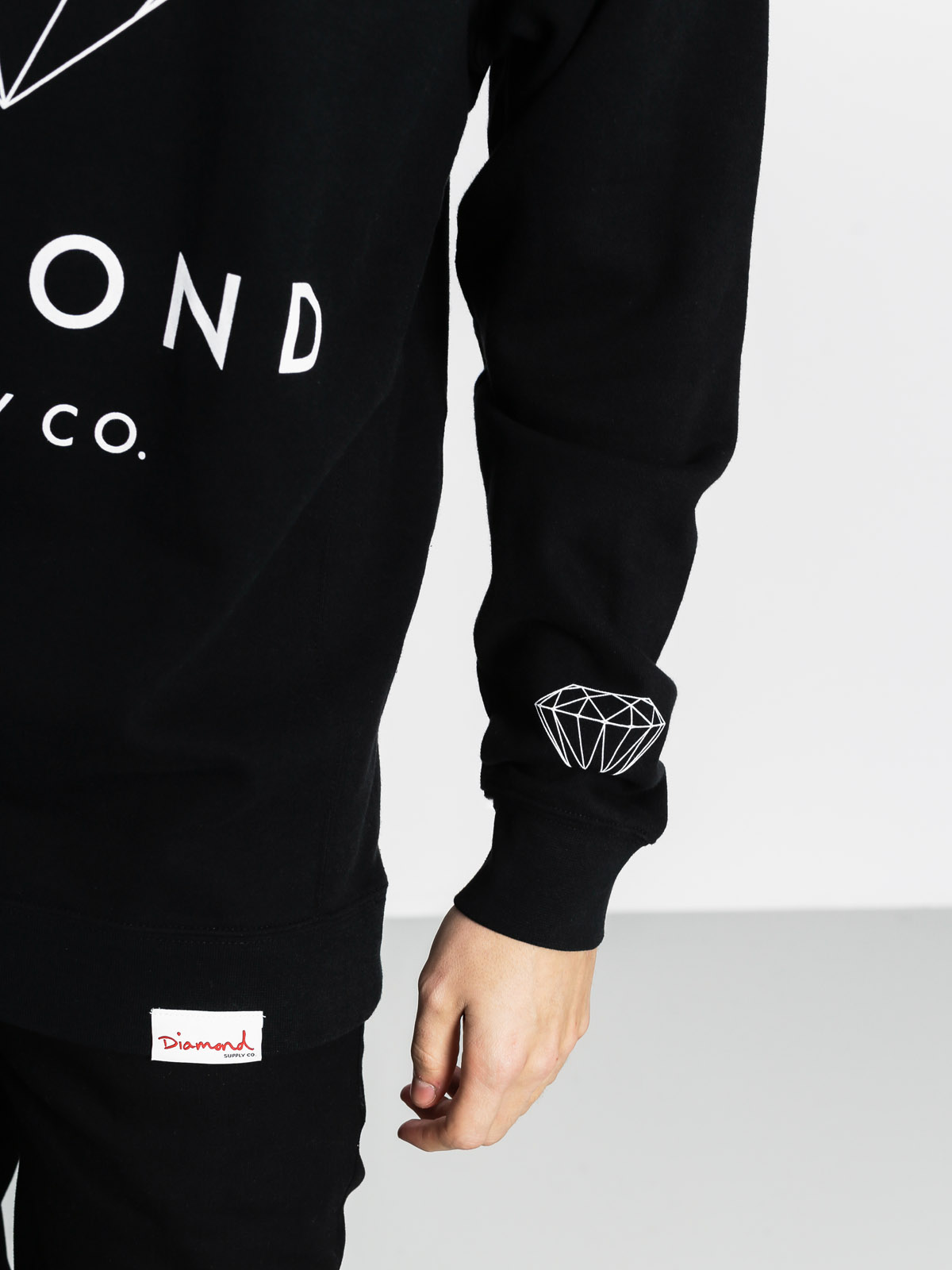 Mikina Diamond Supply Co. Brilliant Diamond (black)