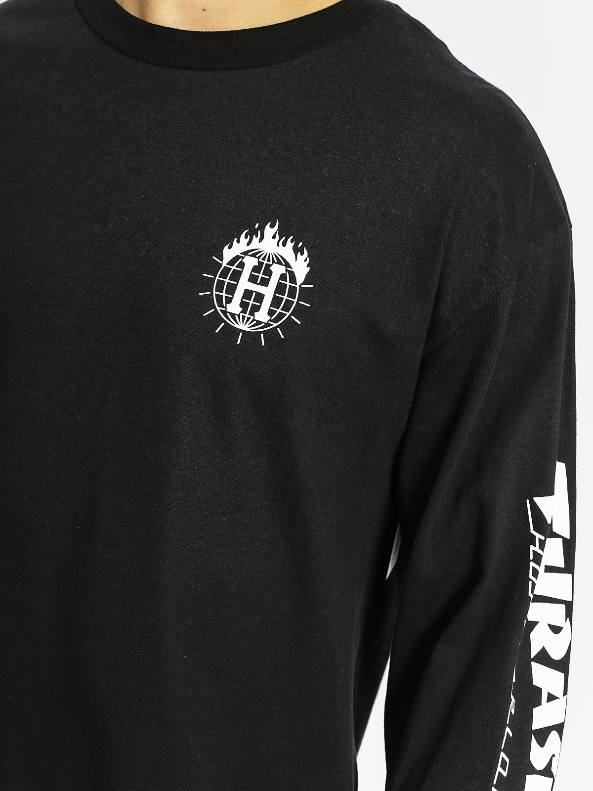 HUF Triko Thrasher TDS (black)