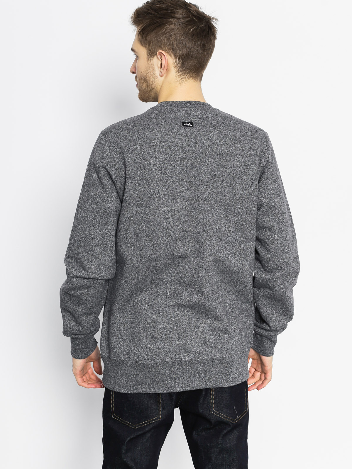 Mikina Elade Stripe (grey heather)