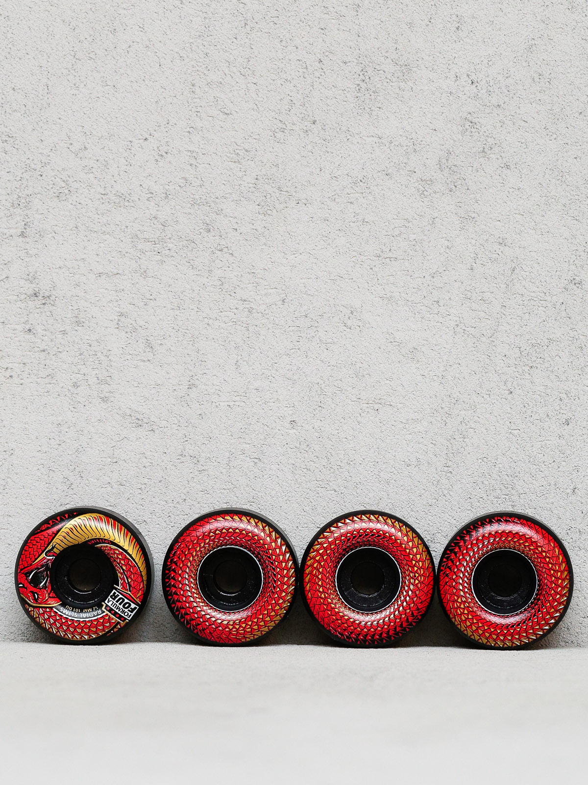 Kolečka Spitfire Formula Four Radial Slim Night (black)