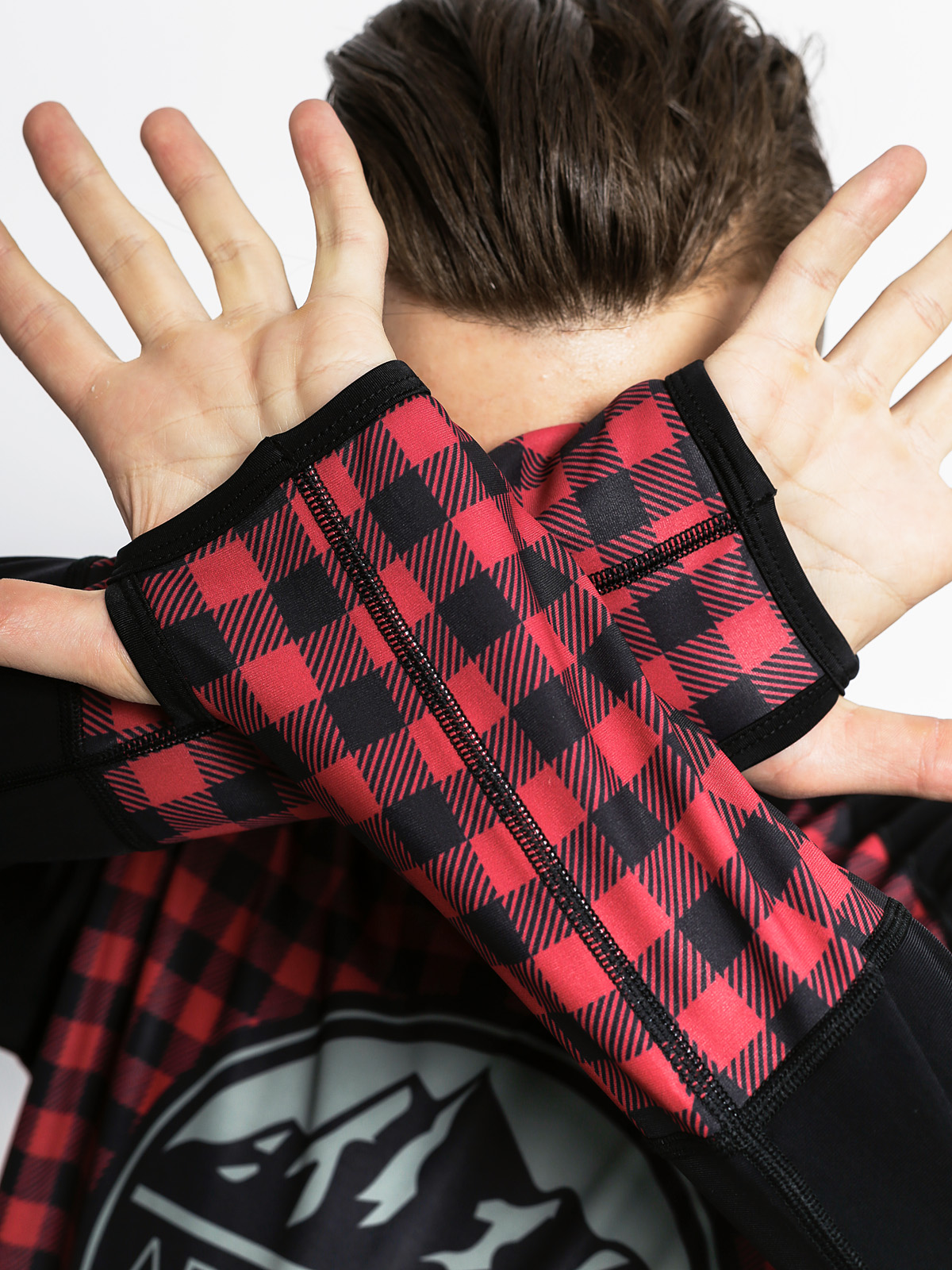 Pánský Termotriko Majesty Surface Base Layer Top (lumberjack)