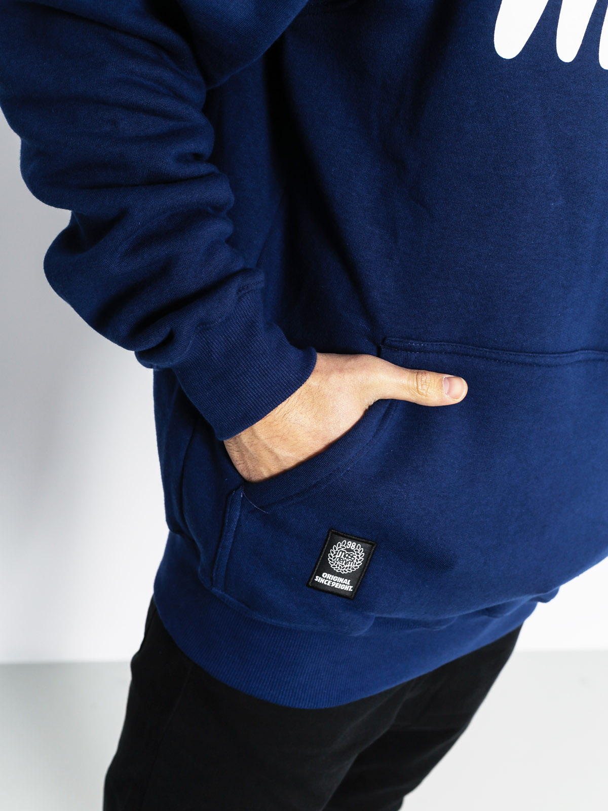 Mikina s kapucí MassDnm Signature HD (navy)