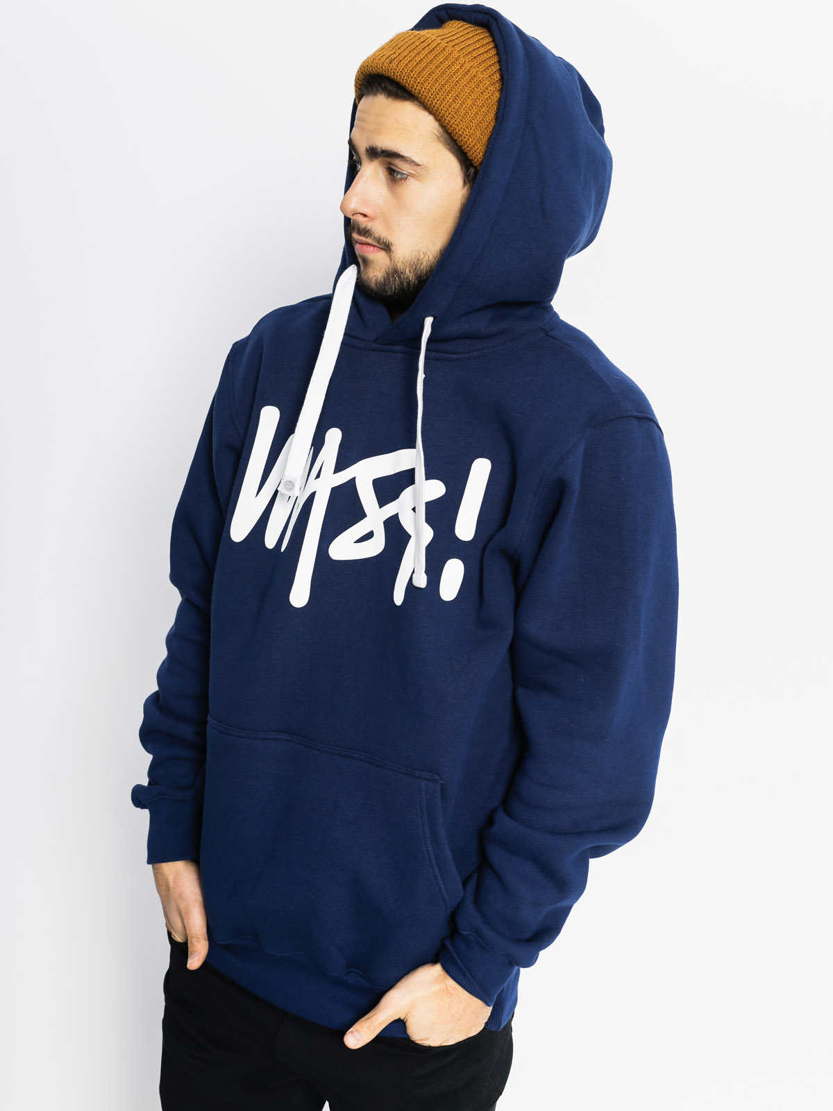 Mikina s kapucí MassDnm Signature HD (navy)