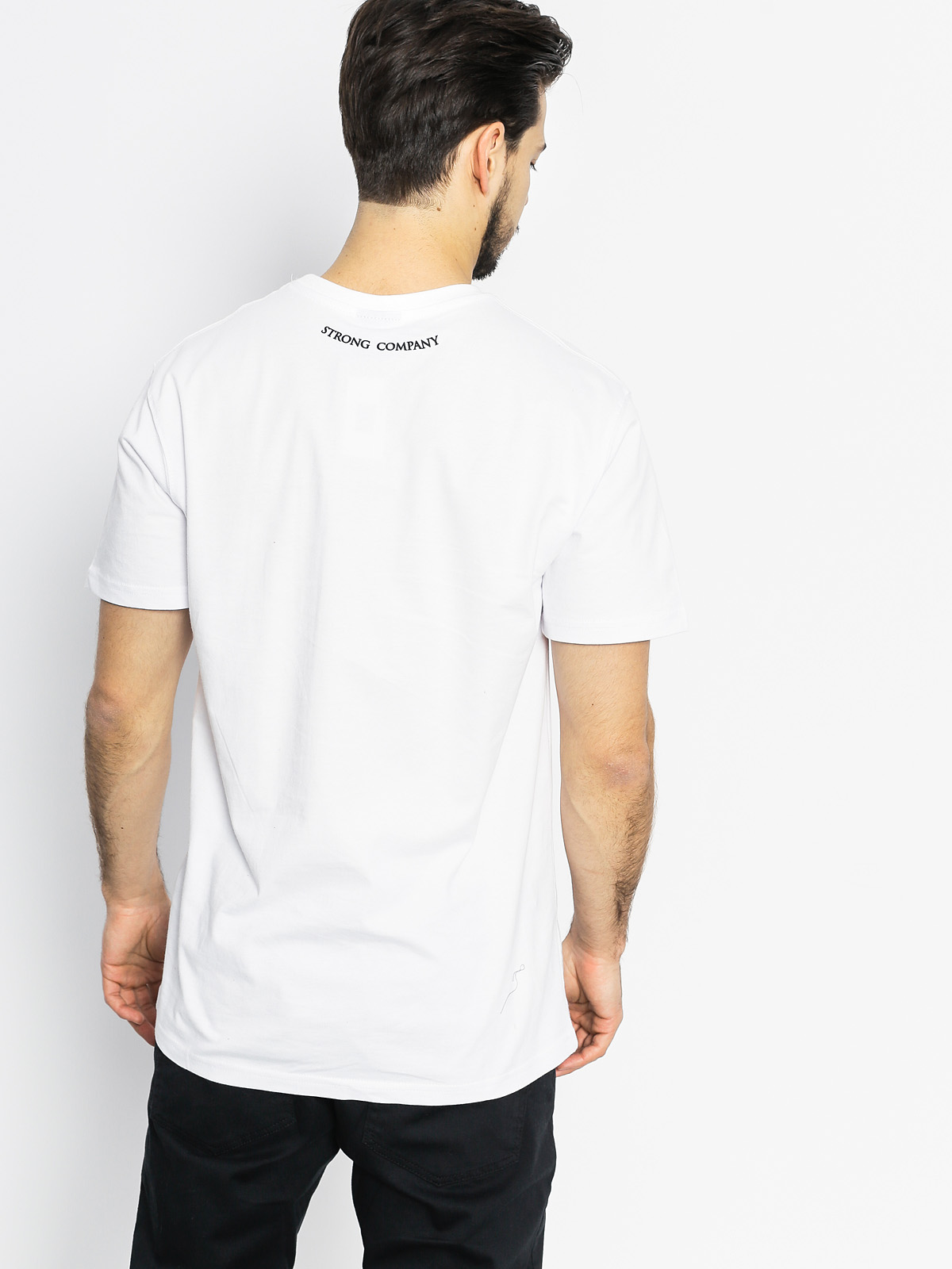 Tričko Nervous Back To (white)