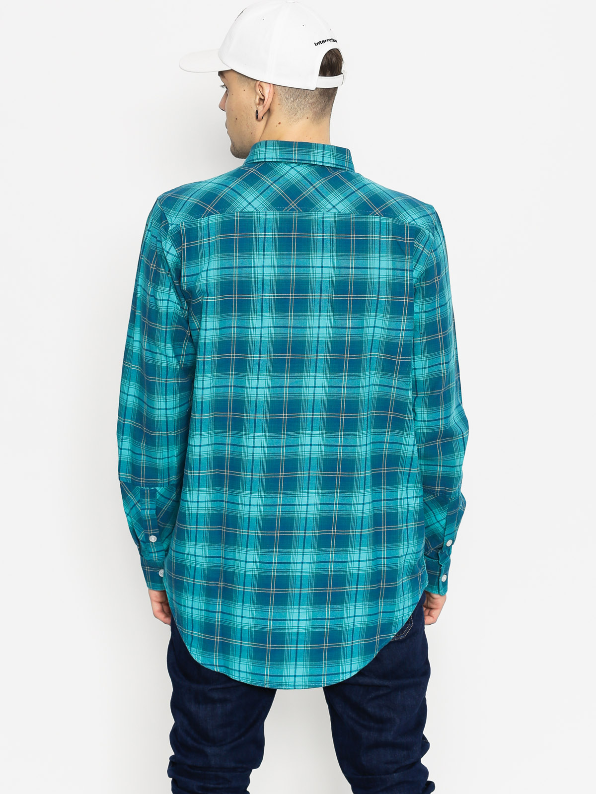 Košile LRG Innerspeaker LS (turquoise)