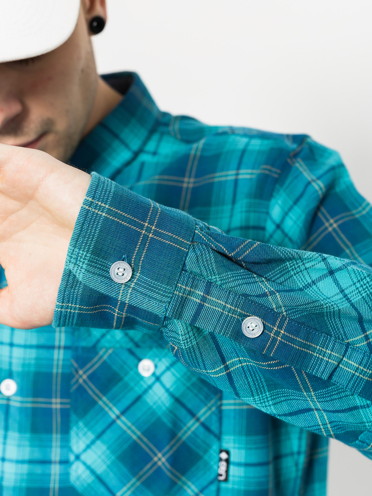 Košile LRG Innerspeaker LS (turquoise)