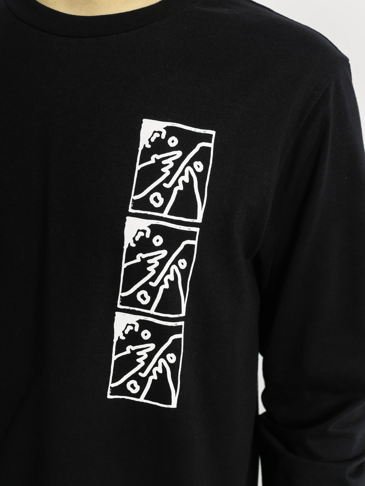 Triko Polar Skate Three Faces (black)